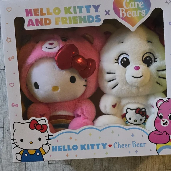 10in Hello Kitty × Care Bear